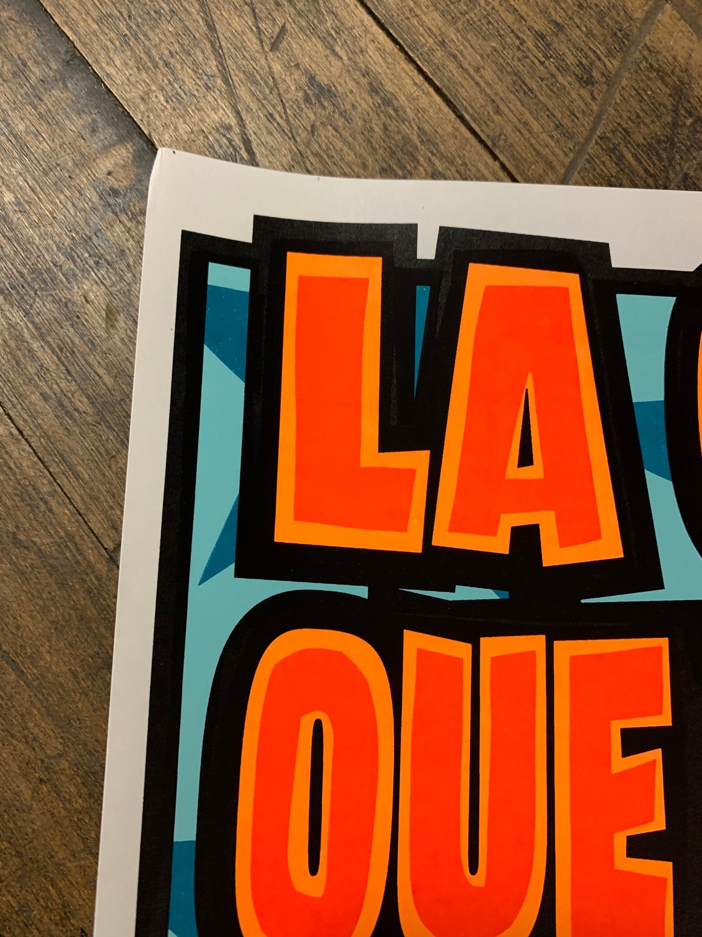 Frank Kozik - 1999 - La Gota Que Colma Concert Poster