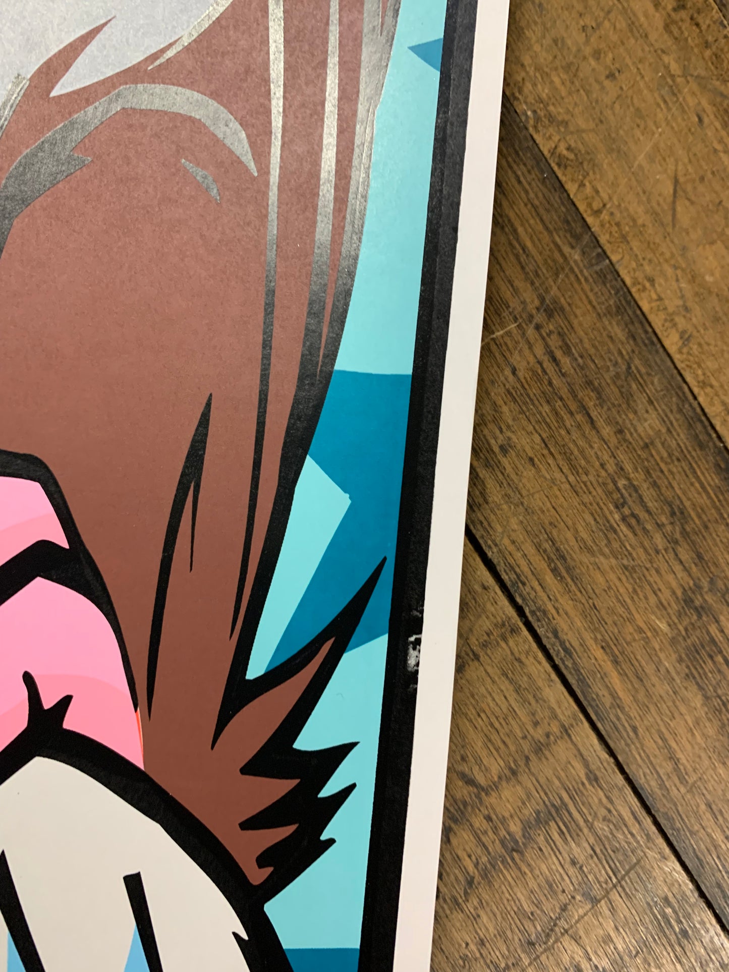 Frank Kozik - 1999 - La Gota Que Colma Concert Poster