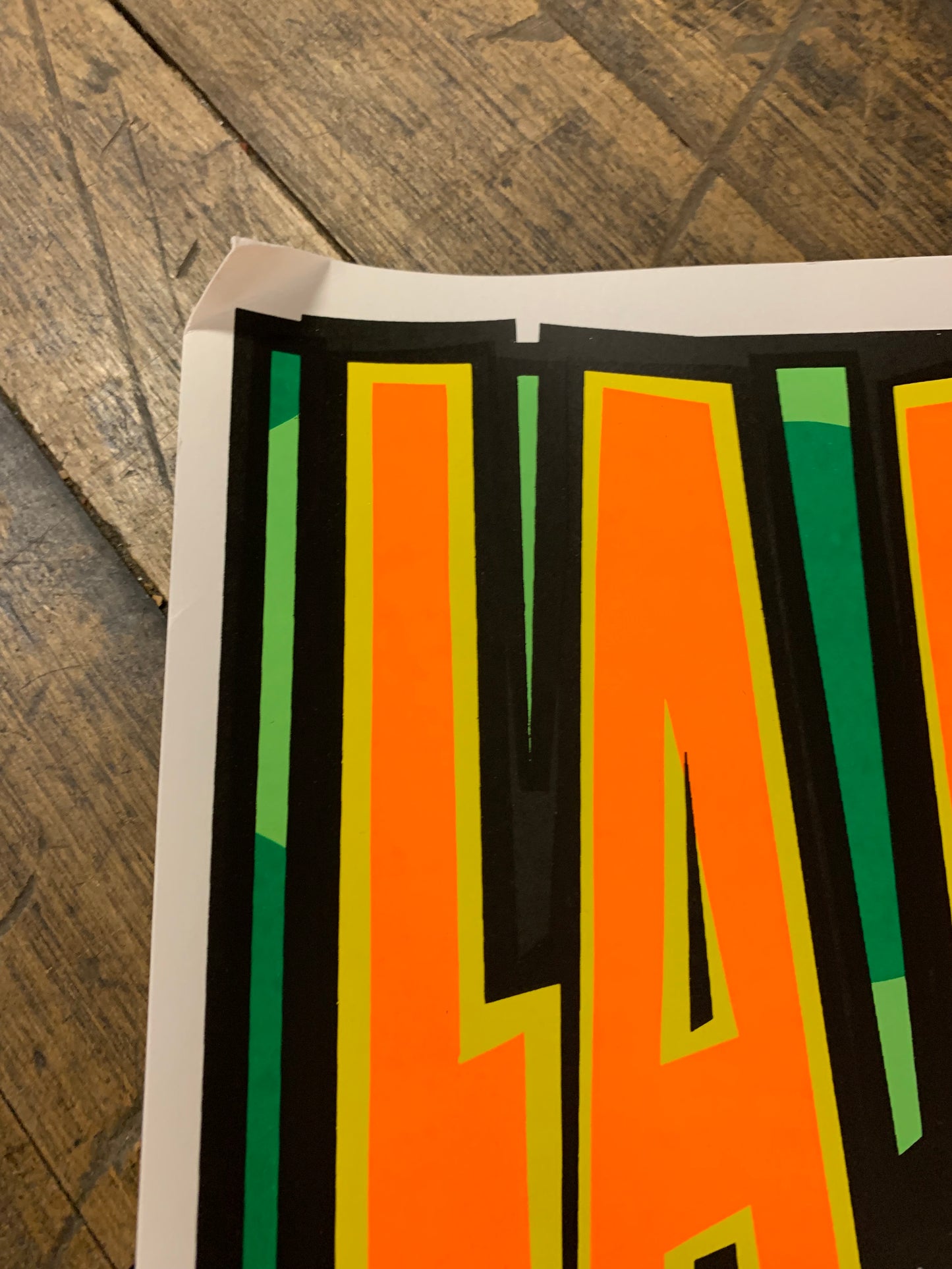 Frank Kozik - KZ-9924 - La Mala Concert Poster