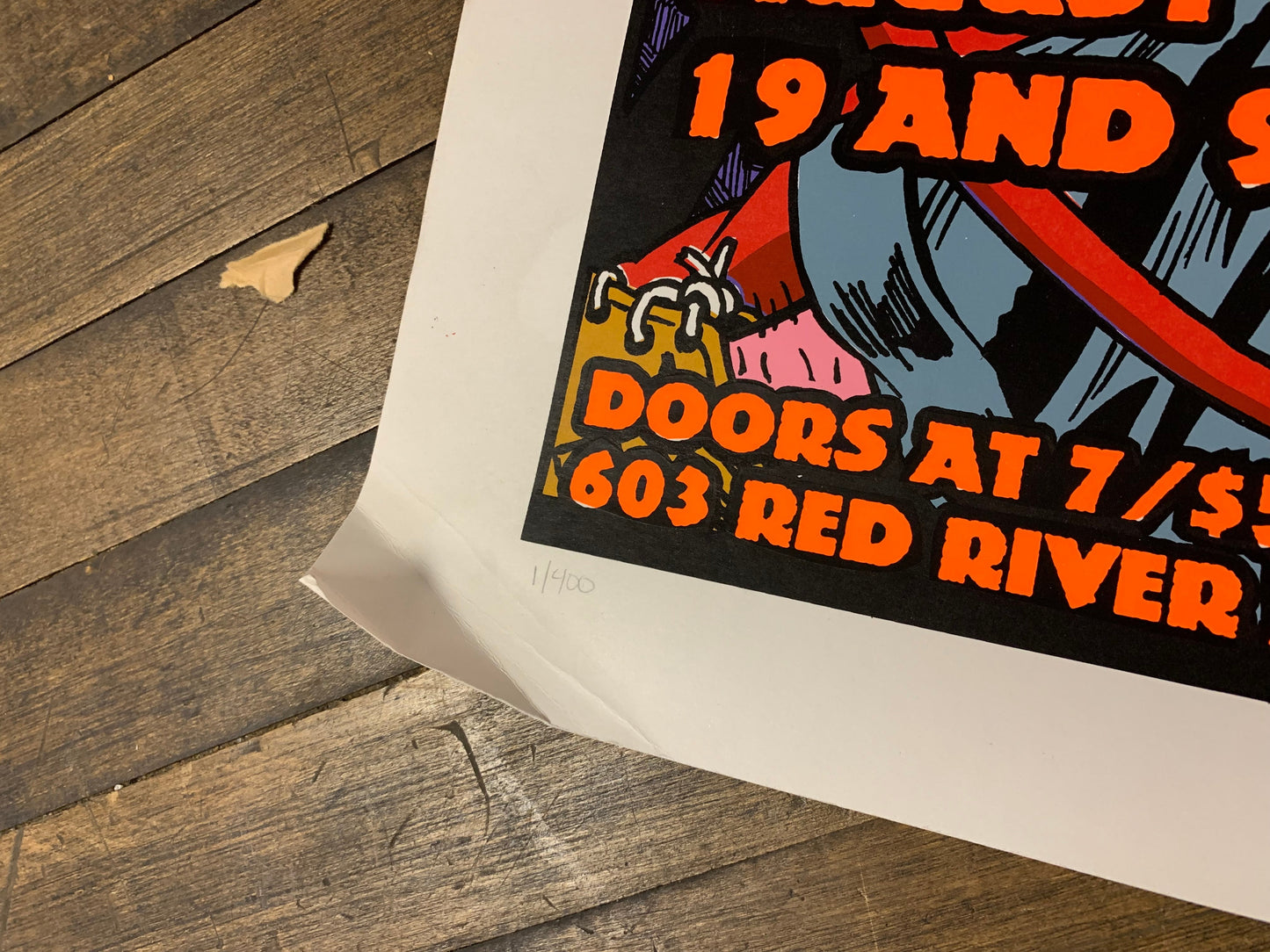 Frank Kozik - 1999 - Emo's 7th Anniversary Poster