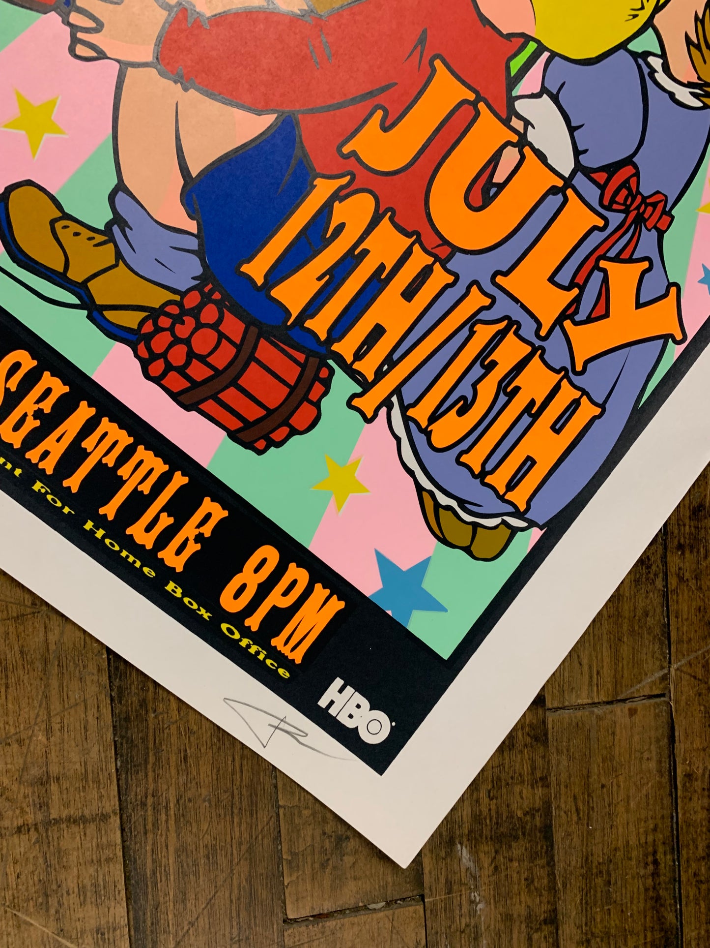 Frank Kozik - 1999 - David Cross HBO Special Poster