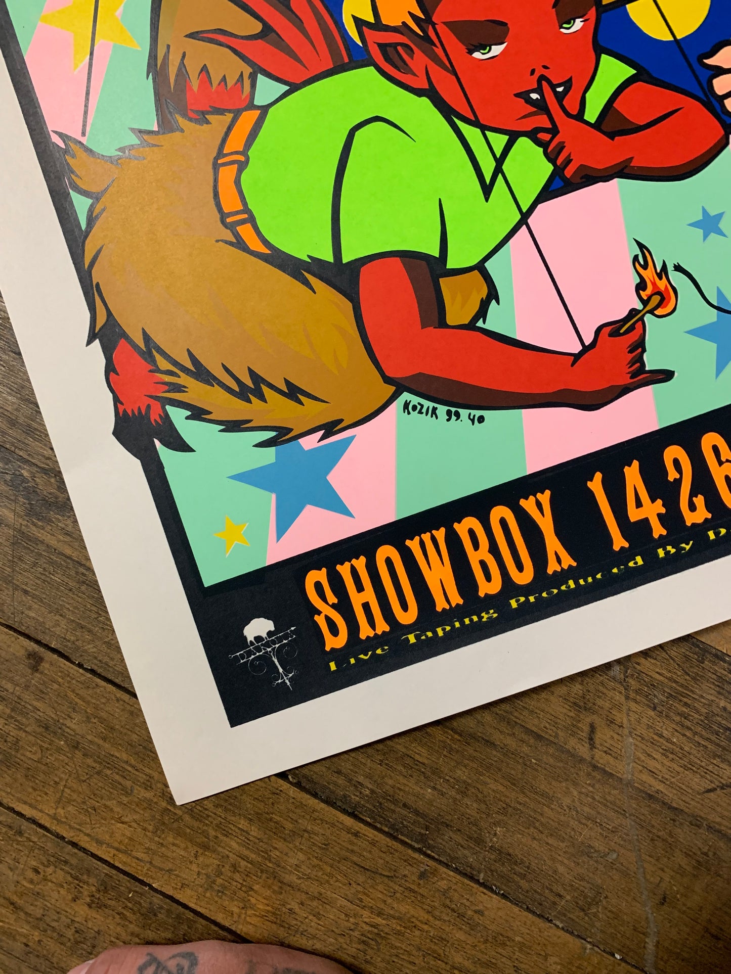 Frank Kozik - 1999 - David Cross HBO Special Poster