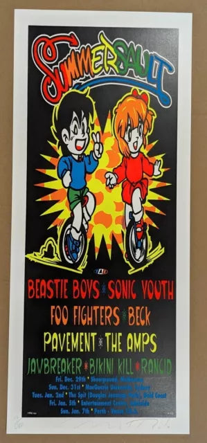 TAZ 希少 Beastie Boys Foo Fighters ポスター TAZ 希少 Beastie Boys Foo Fighters ポスター TAZ 希少 Beastie