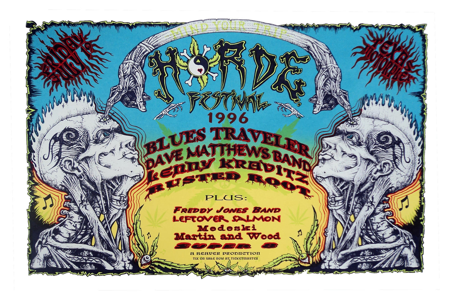 Emek - 1996 - Horde Festival Concert Poster