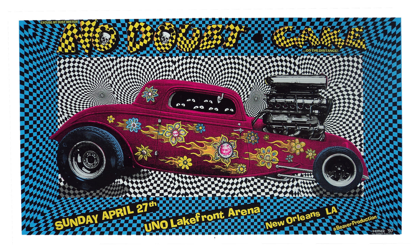 Emek - 1997 - No Doubt Concert Poster