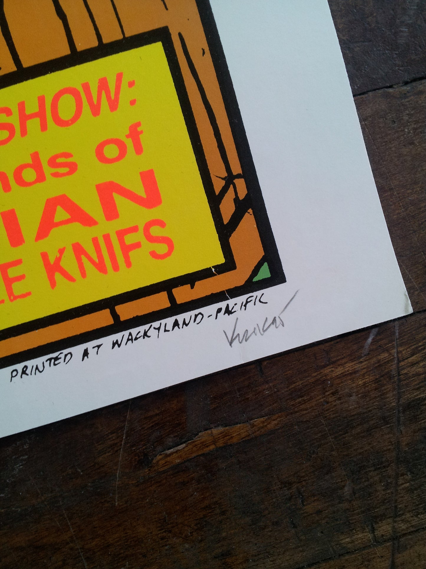 Kozik - 1994 - Phantom Surfers Concert Poster