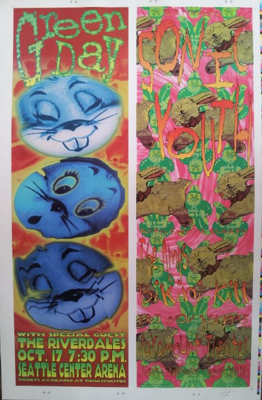 90s sonic youth ソニックユースkozik ポスター 90s sonic youth ソニックユースkozik ポスター Frank Kozik