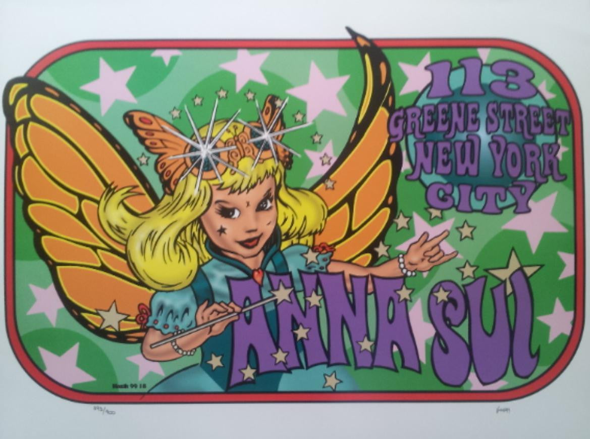 Frank Kozik - 1997 - Anna Sui Concert Poster