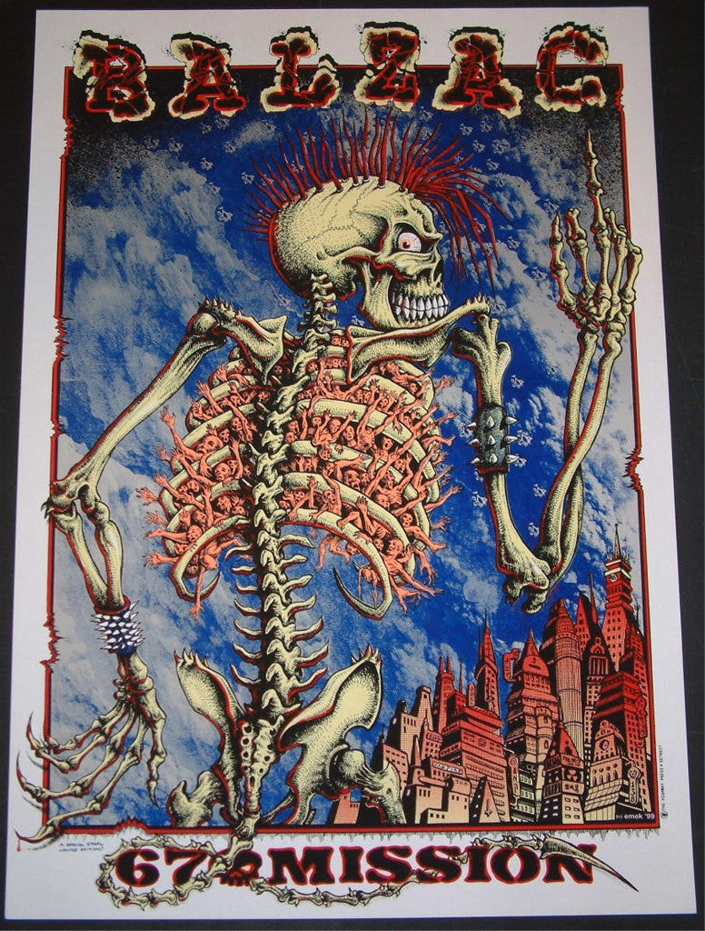 Emek - 1999 - Balzac Concert Poster