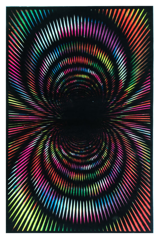 Felt Black Light Poster - 1977 - Magnetic Fantasy