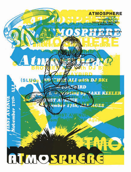Aesthetic Apparatus - 2002 - Atmosphere Concert Poster
