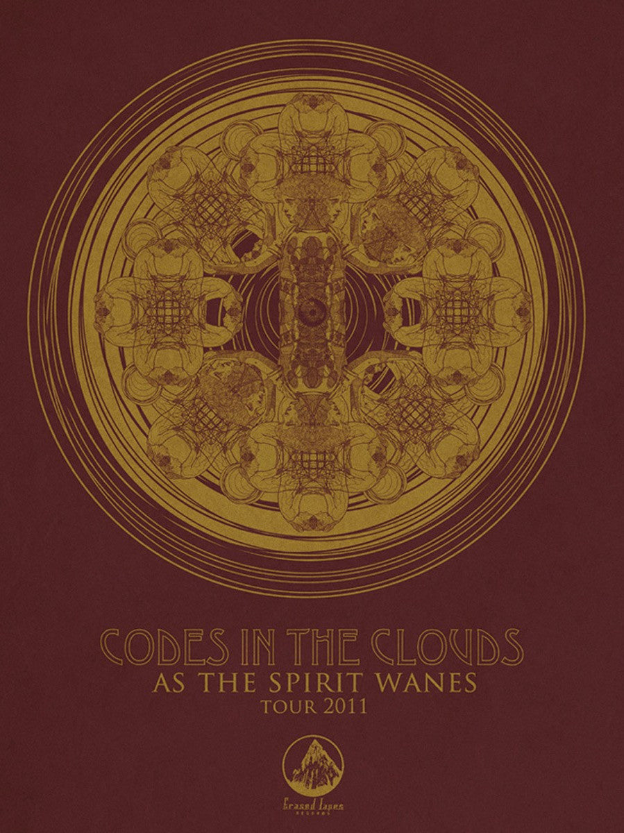 Iron Jaiden - 2011 - Codes in the Clouds Concert Poster