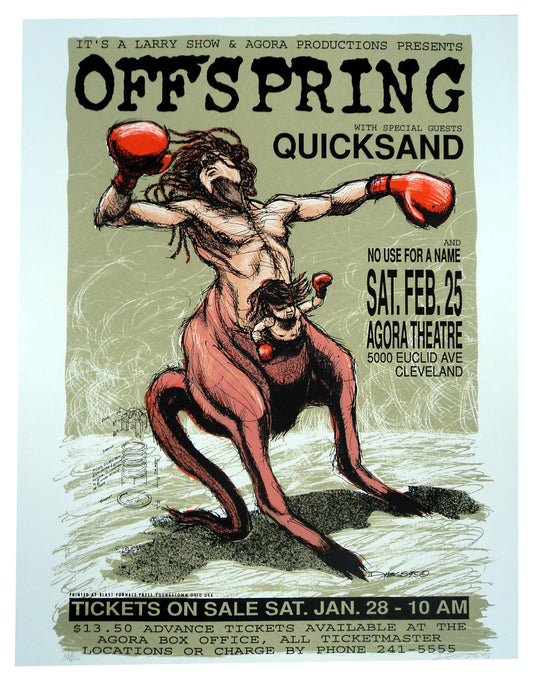 Derek Hess - 1995 - Offspring Poster