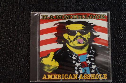 Hammerlock "American Asshole" 1998 CD Art By Kozik