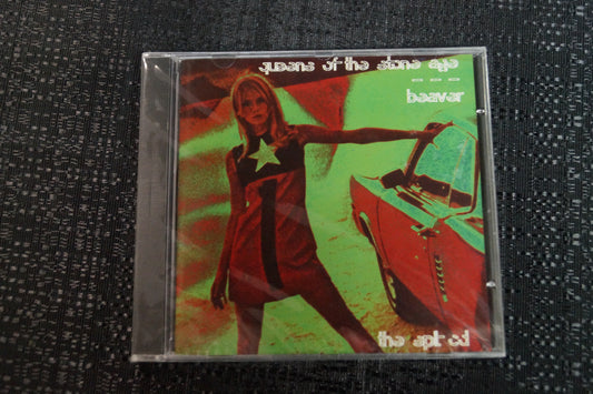 Queens of the Stone Age/Beaver Split Release 1998 CD Art By Kozik
