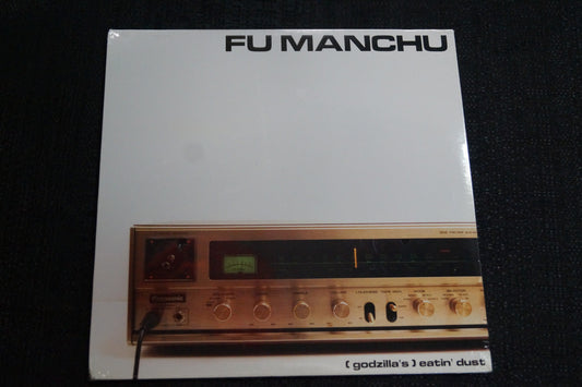 Fu Manchu "(Godzilla's) Eatin' Dust" 1999 Colored Vinyl Art By Kozik