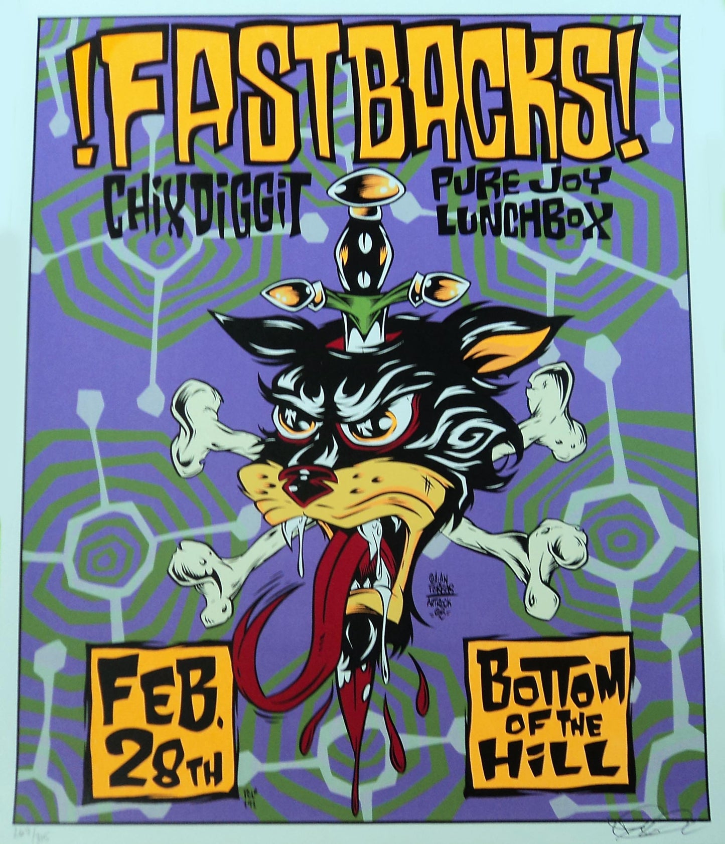 Alan Forbes - 1998 - Fastbacks Poster