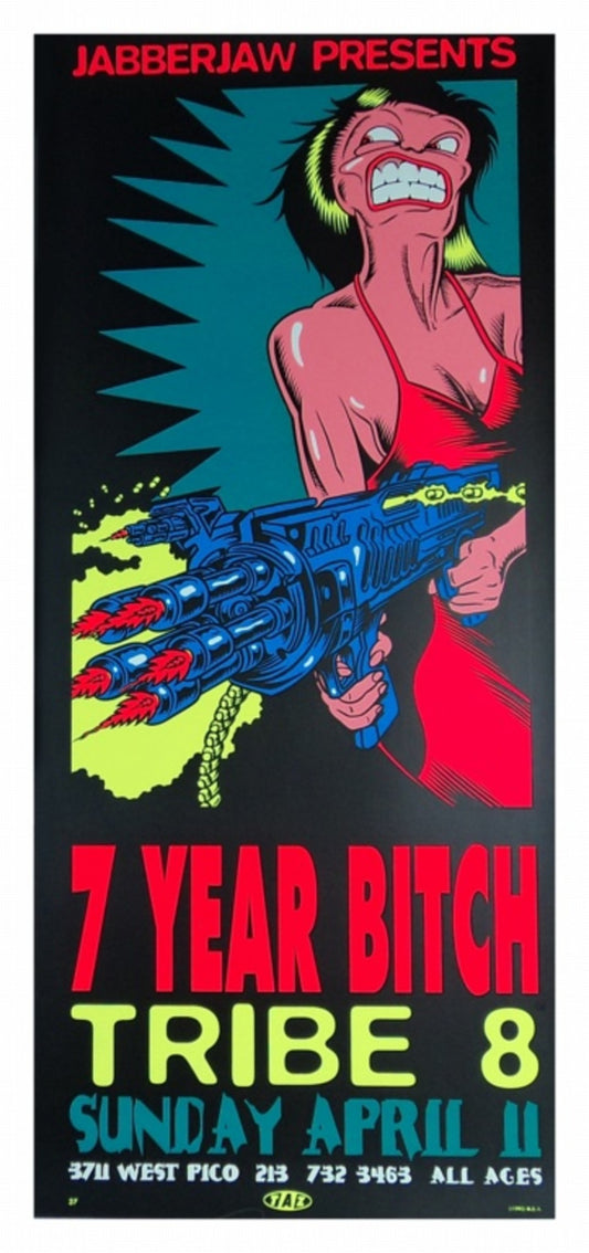 TAZ - 1993 - 7 Year Bitch Poster