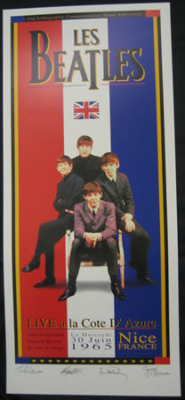 Troy Alders - The Beatles France 1965 30th Anniversary Print