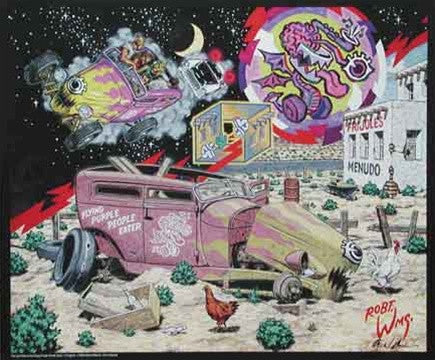 Robert Williams - 1992 - Flying Purple People Eaters Print (Unsigned)