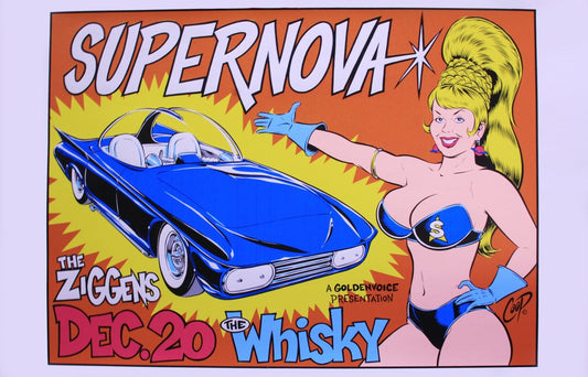 Coop - 1995 - Supernova Concert Poster