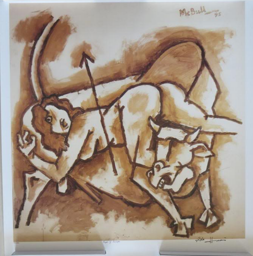 Indian Art - Rape of Europa