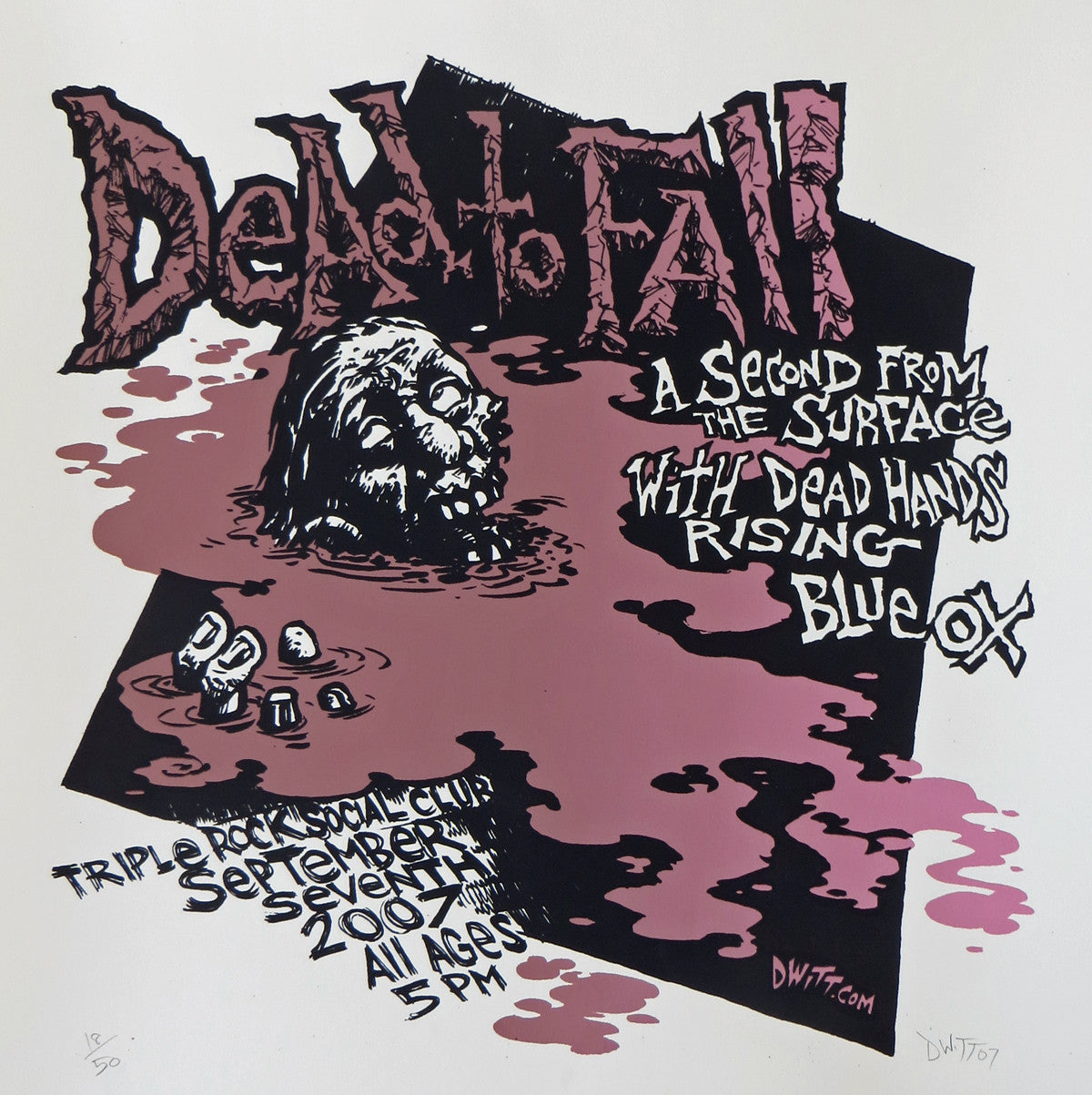 Dwitt - 2006 - Dead to Fall - Print