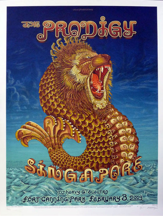 Emek - 2009 - Prodigy Concert Poster