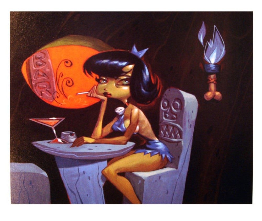 Glenn Barr - 2005 - Bored and Horny Art Print