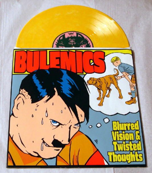 Bulemics "Blurred Vision & Twisted Thoughts" 1999 Colored Vinyl Art By Kozik