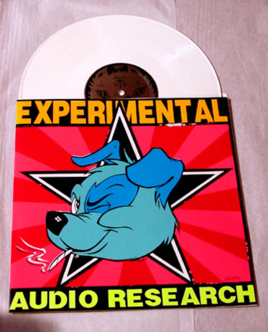 Experimental Audio Research "Delta 6" Pink/Purple 1996 Colored Vinyl Art By Kozik
