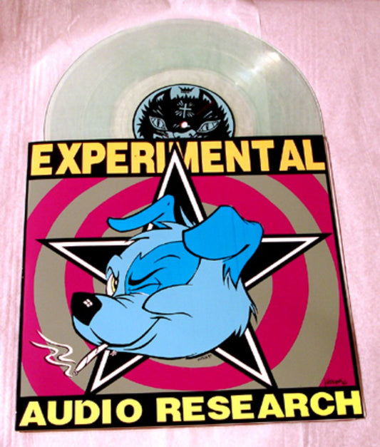 Experimental Audio Research "Delta 6" 1996 Purple/Grey Colored Vinyl Art By Kozik