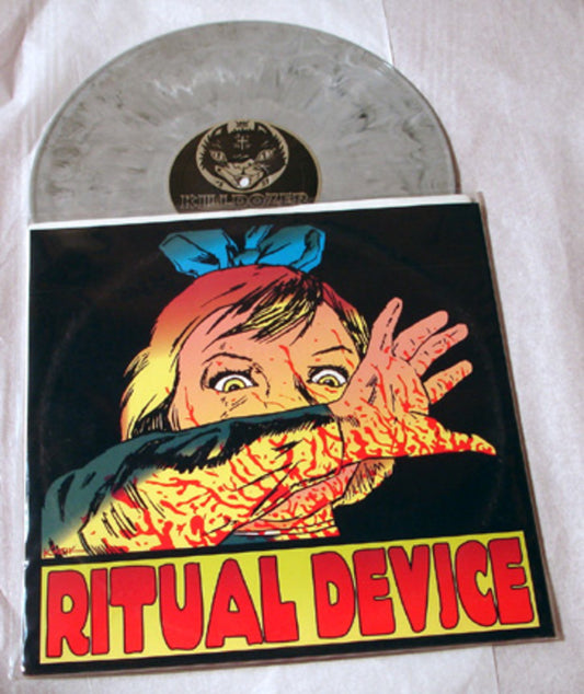 Killdozer & Ritual Device Split Album 1995 Colored Vinyl Art By Kozik