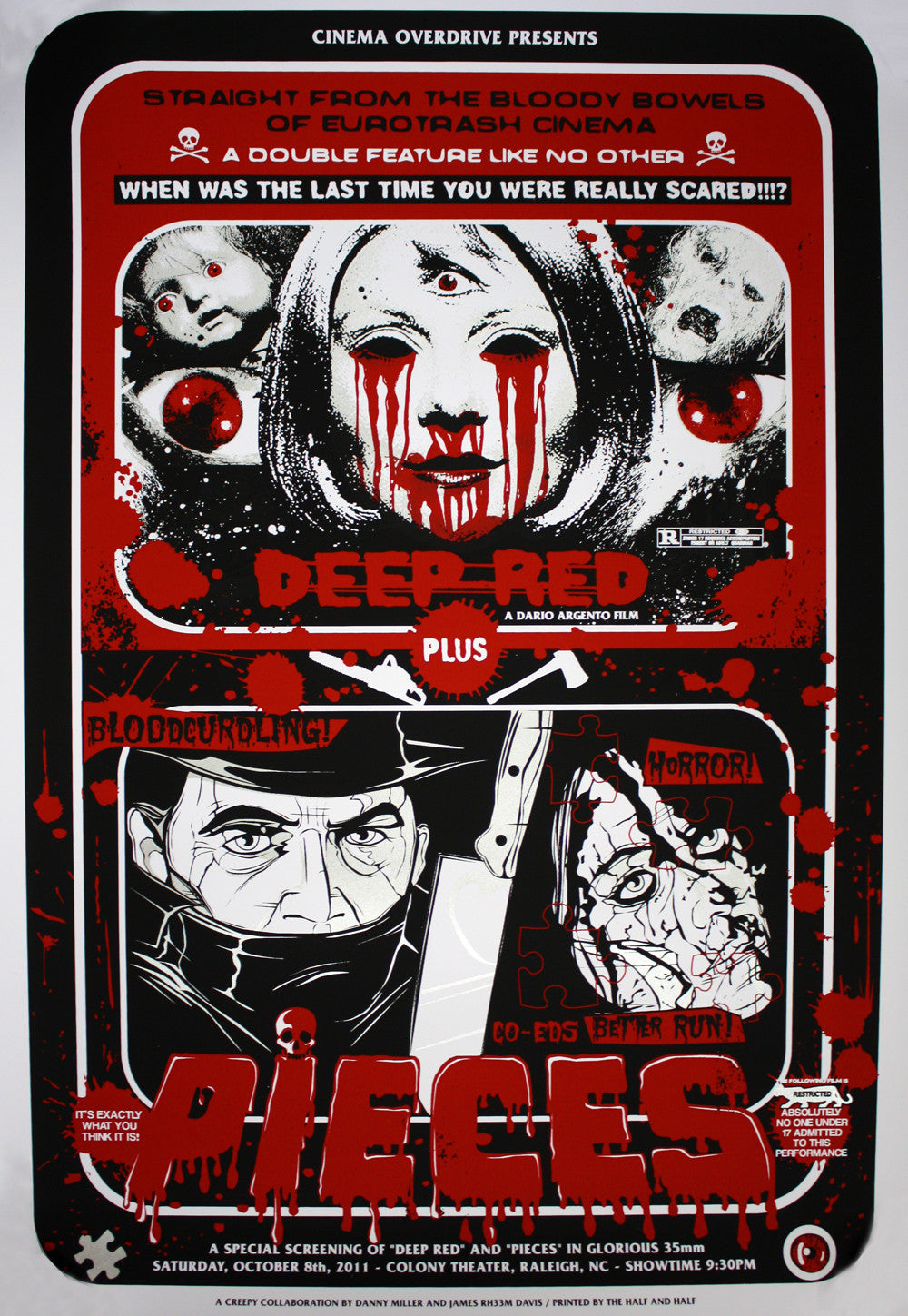 James Rheem Davis & Danny Miller - 2011 - Deep Red & Pieces - Blood Red