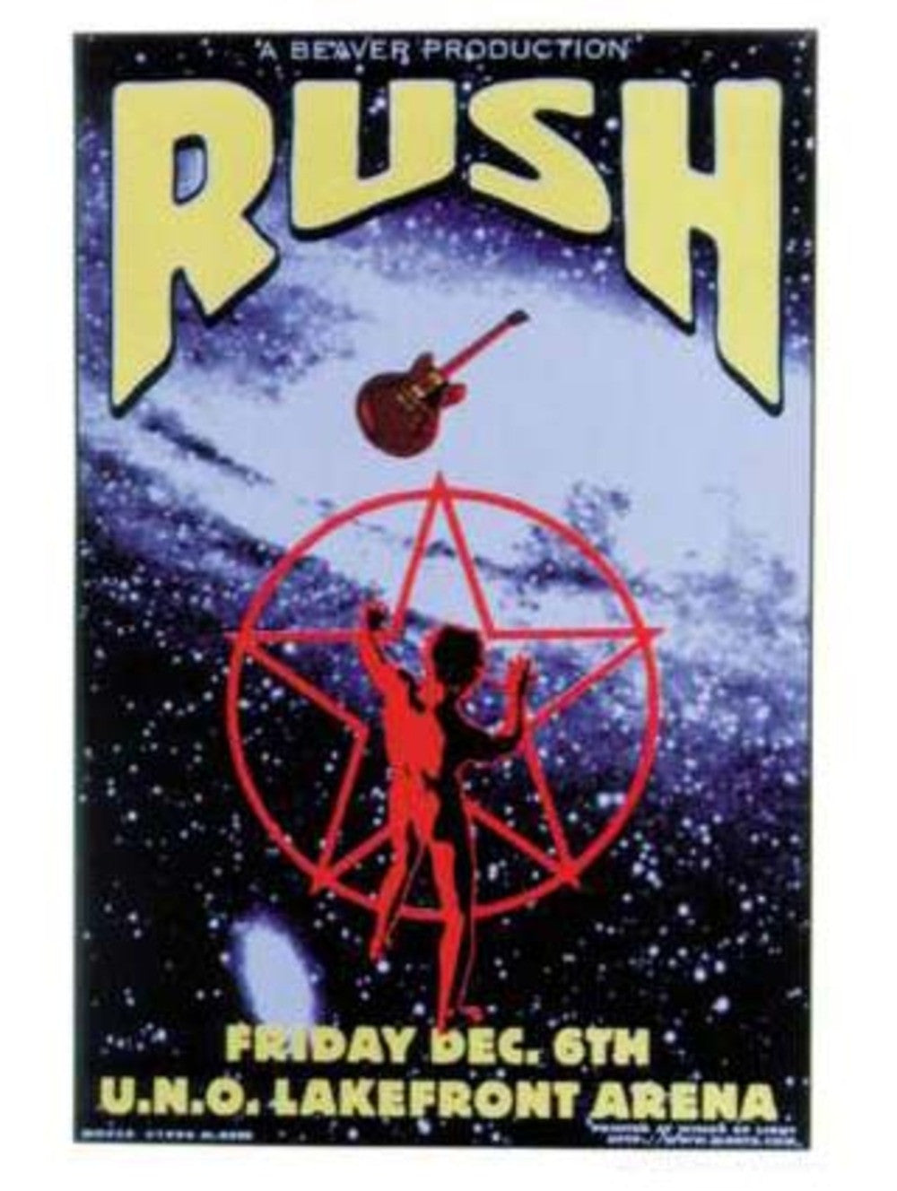 Matt Getz - 1996 - Rush Concert Poster