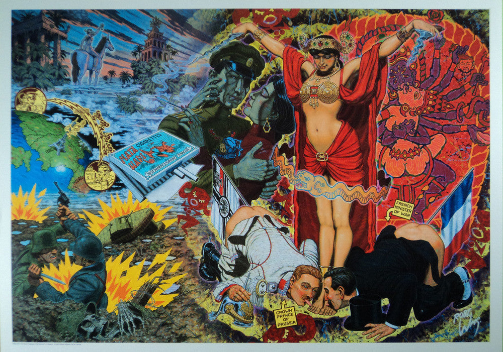 Robert Williams - 1992 - Mata Hari Print (Unsigned)