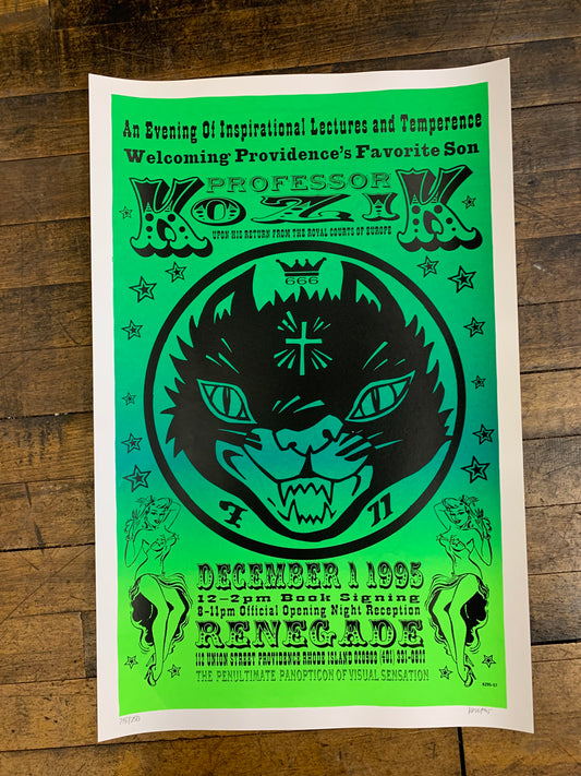 Kozik - 1995 - Professor Kozik Providence Poster