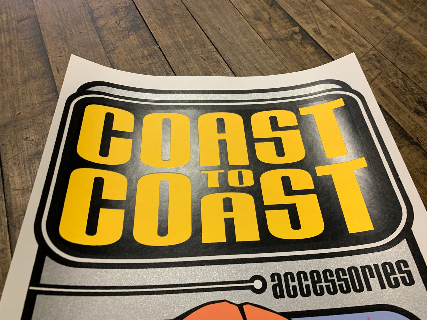 Frank Kozik - 1999 - Coast to Coast Promotional Poster