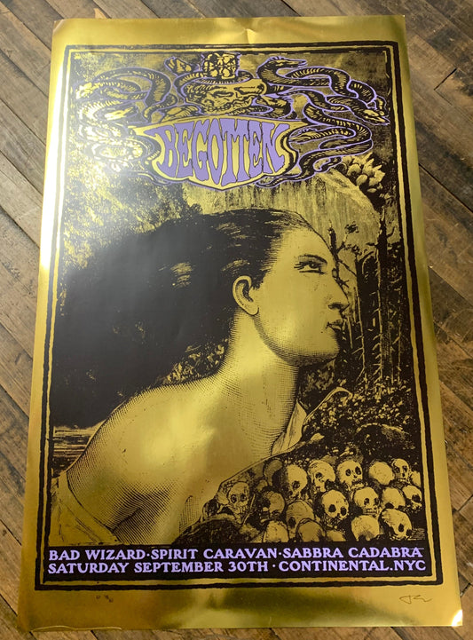 Frank Kozik - 2000 - Begotten Concert Poster