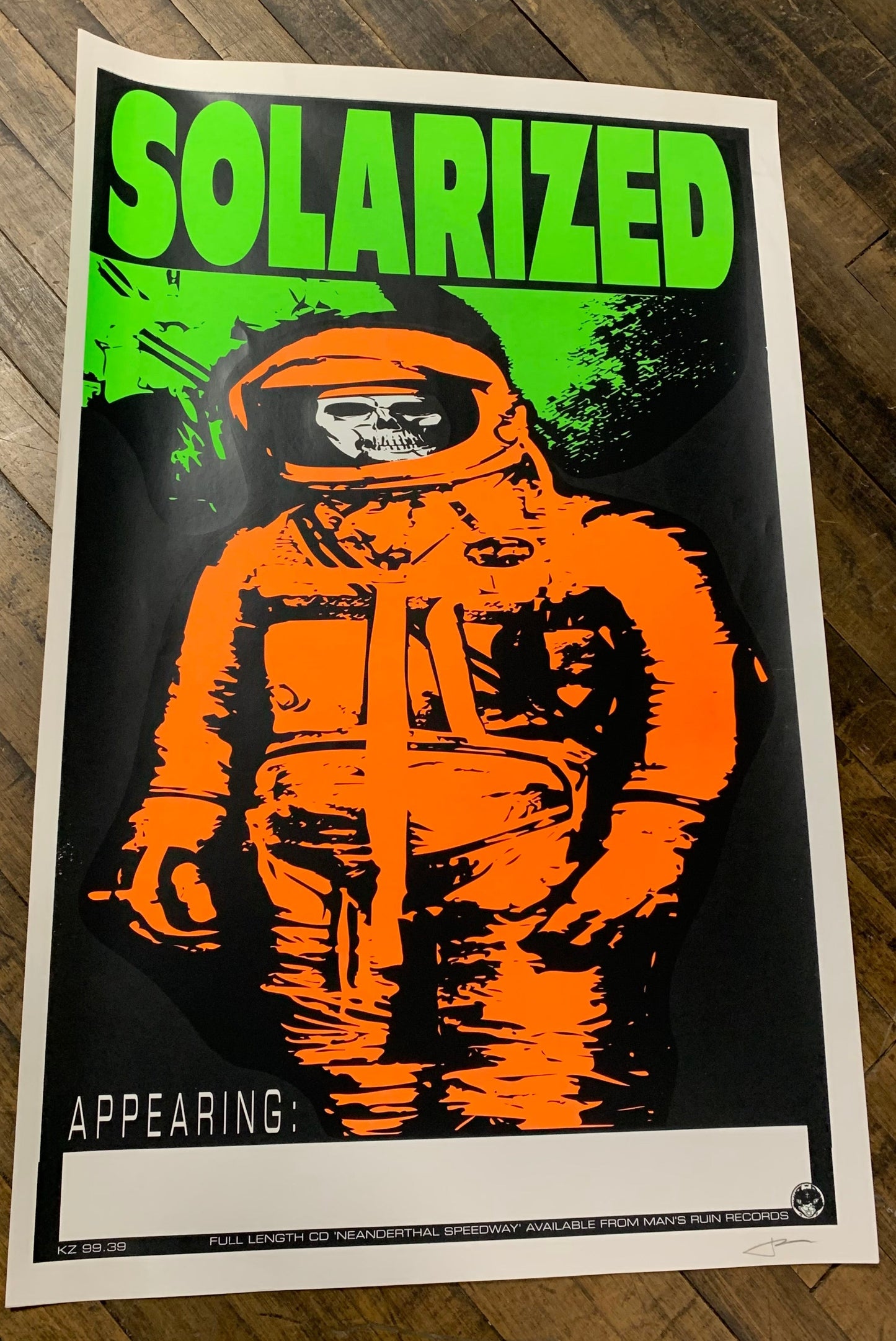 Frank Kozik - 1999 - Solarized Tour Poster