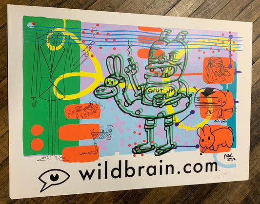 Frank Kozik - 2000 - Wildbrain.com Poster