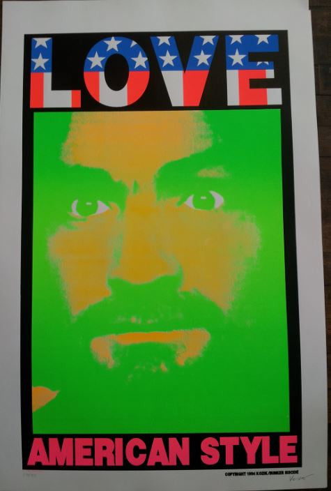 Kozik - 1995 - Love American Style - Manson Print