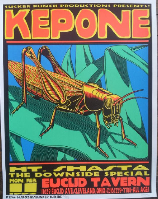 Frank Kozik - KZ9614 - Kepone Cleveland '96 (Signed/Numbered)