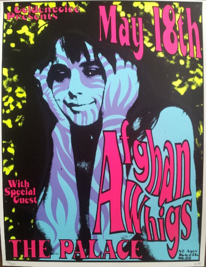 Frank Kozik - 1996 - Afghan Whigs Concert Poster