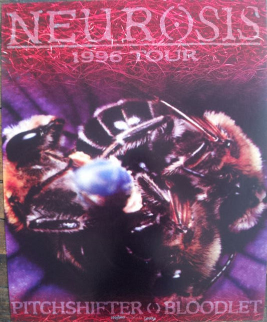 Frank Kozik - 1996 - Neurosis Tour Poster