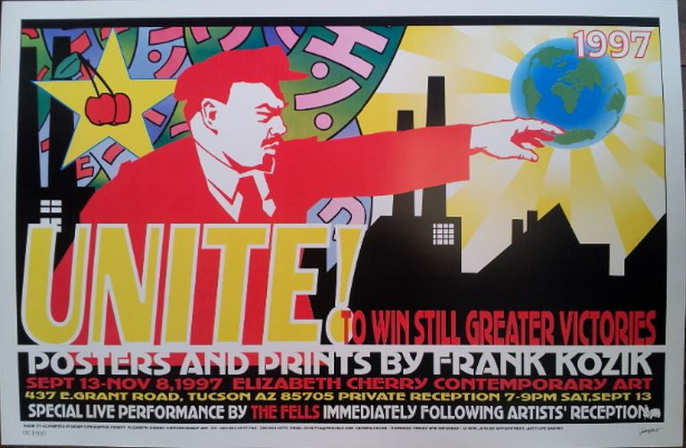 Frank Kozik - 1997 - Unite Art Show Poster