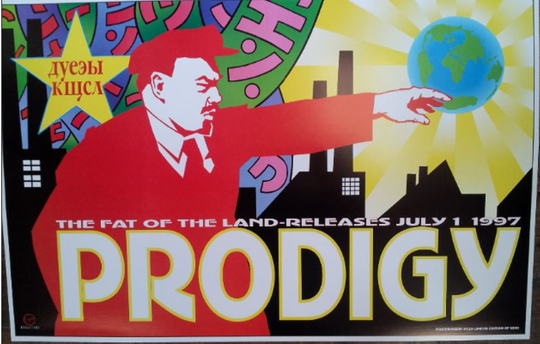 Frank Kozik - 1997 - Prodigy CD Release Poster