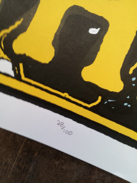 Frank Kozik - 2000 - High on Fire Los Angeles Concert Poster