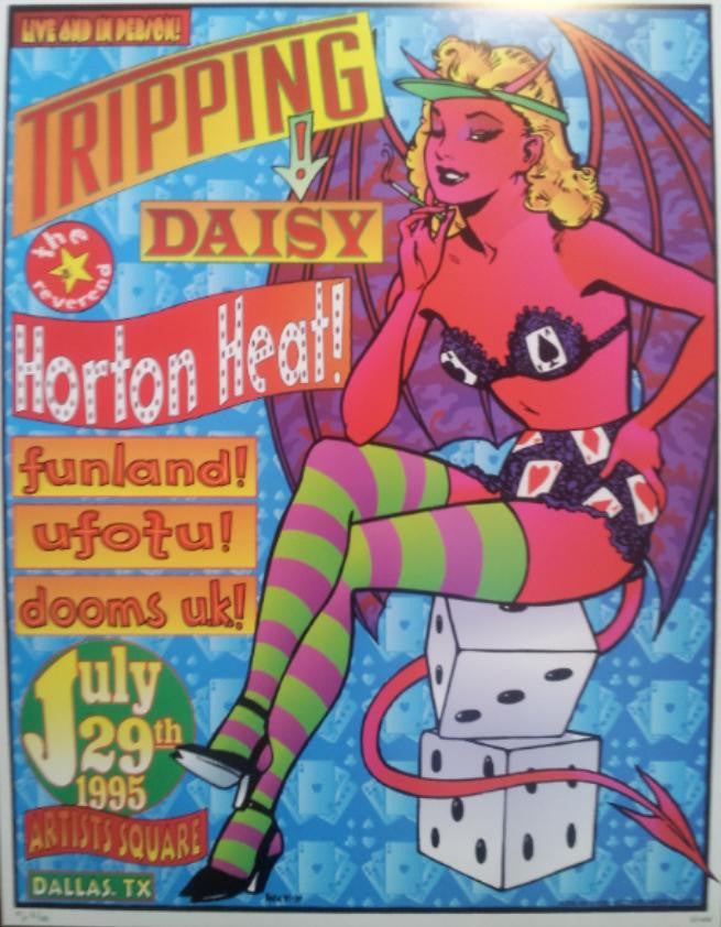Kozik - 1995 - Tripping Daisy Concert Poster