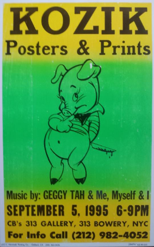 Frank Kozik - 1995 - Posters & Prints Promo Poster